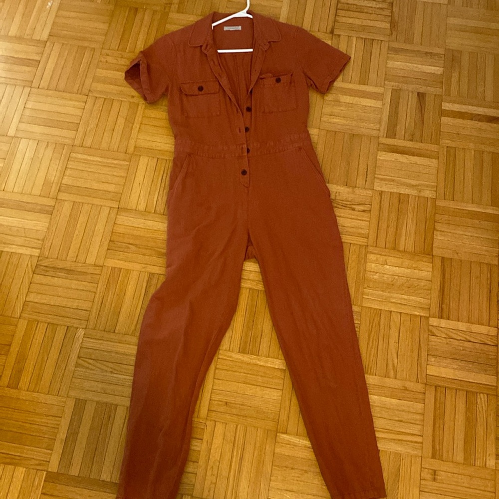 Outerknown Rust Jumpsuit